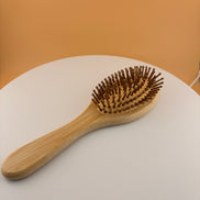 Brosse démêlante en bambou naturel