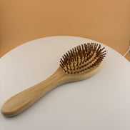 Brosse démêlante en bambou naturel