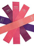 Elastic Resistance Bands Set for Yoga, Pilates, and Strength Training - 5-Pack